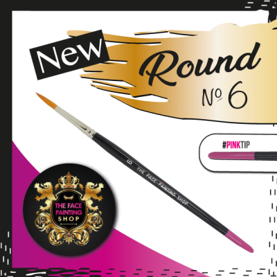 The Face Painting Shop Brush Round 6 The Face Painting Shop Brush Round 6